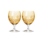 Crispy Eightball Citrine // Gul - 2 stk.