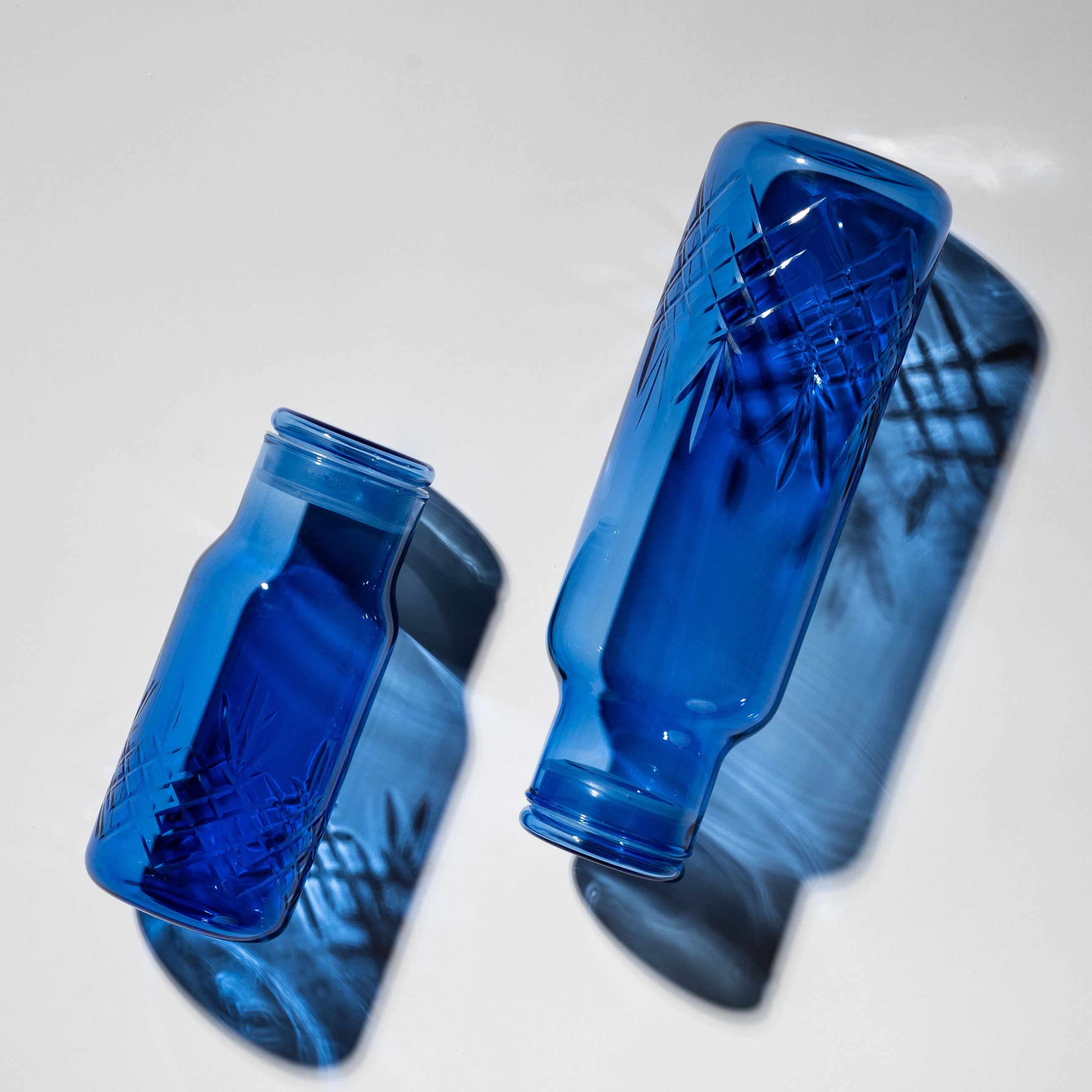 Crispy Bottle Large Blue - 2 stk