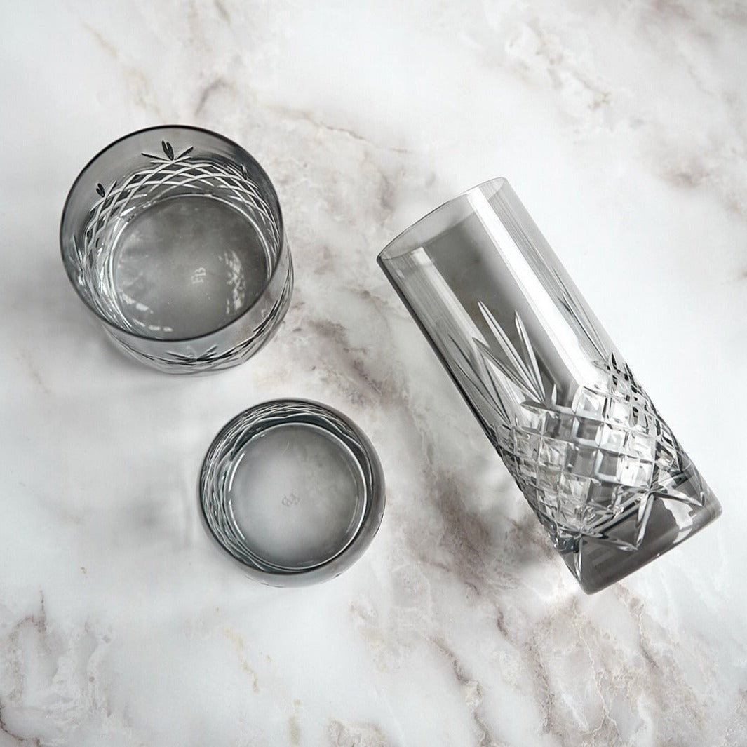 Crispy Lowball Dark // Grå - 2 stk.