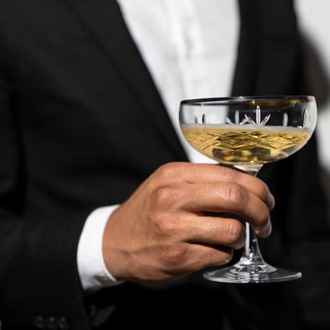 Cocktail i coupeglass