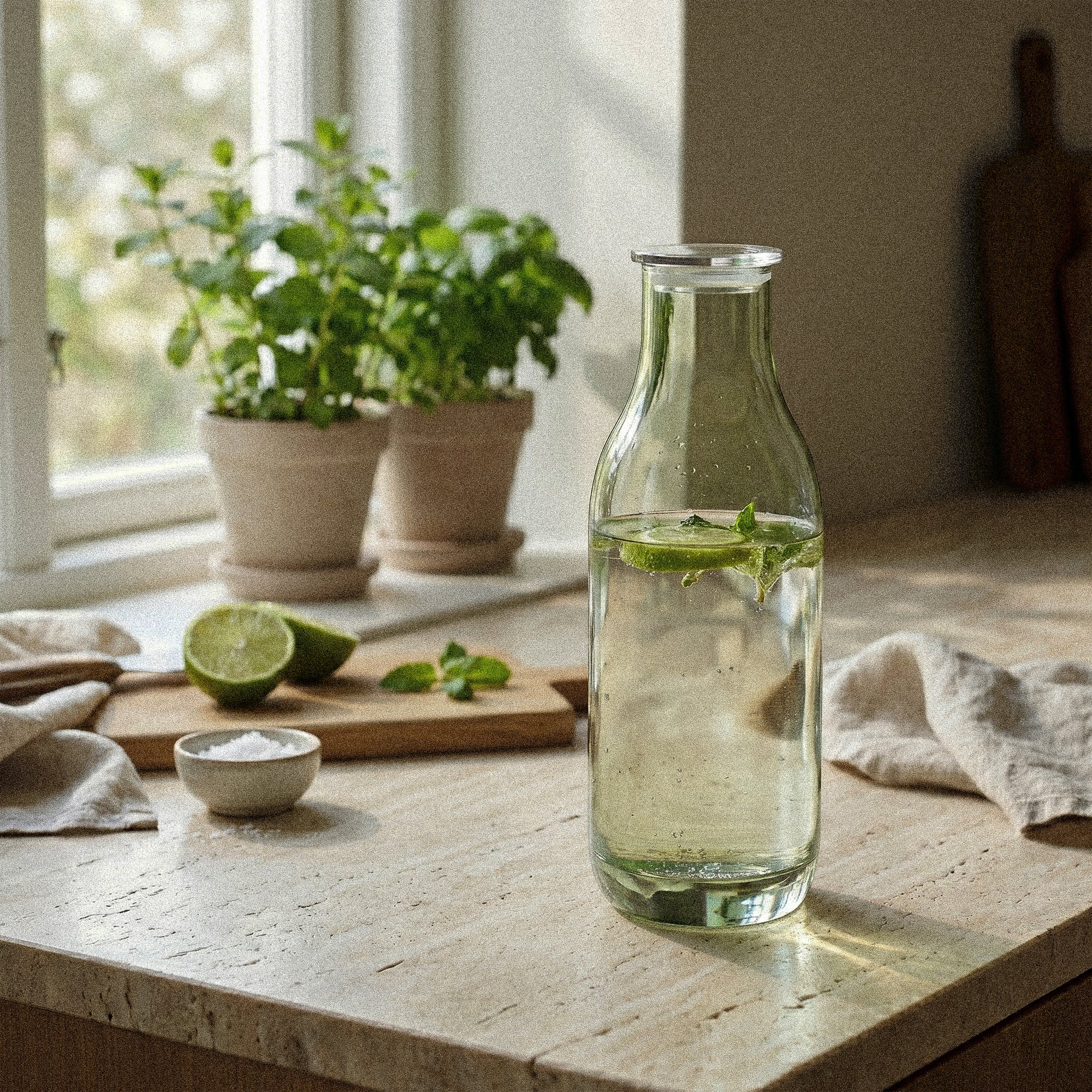 New York Bottle // Emerald - 1 stk.