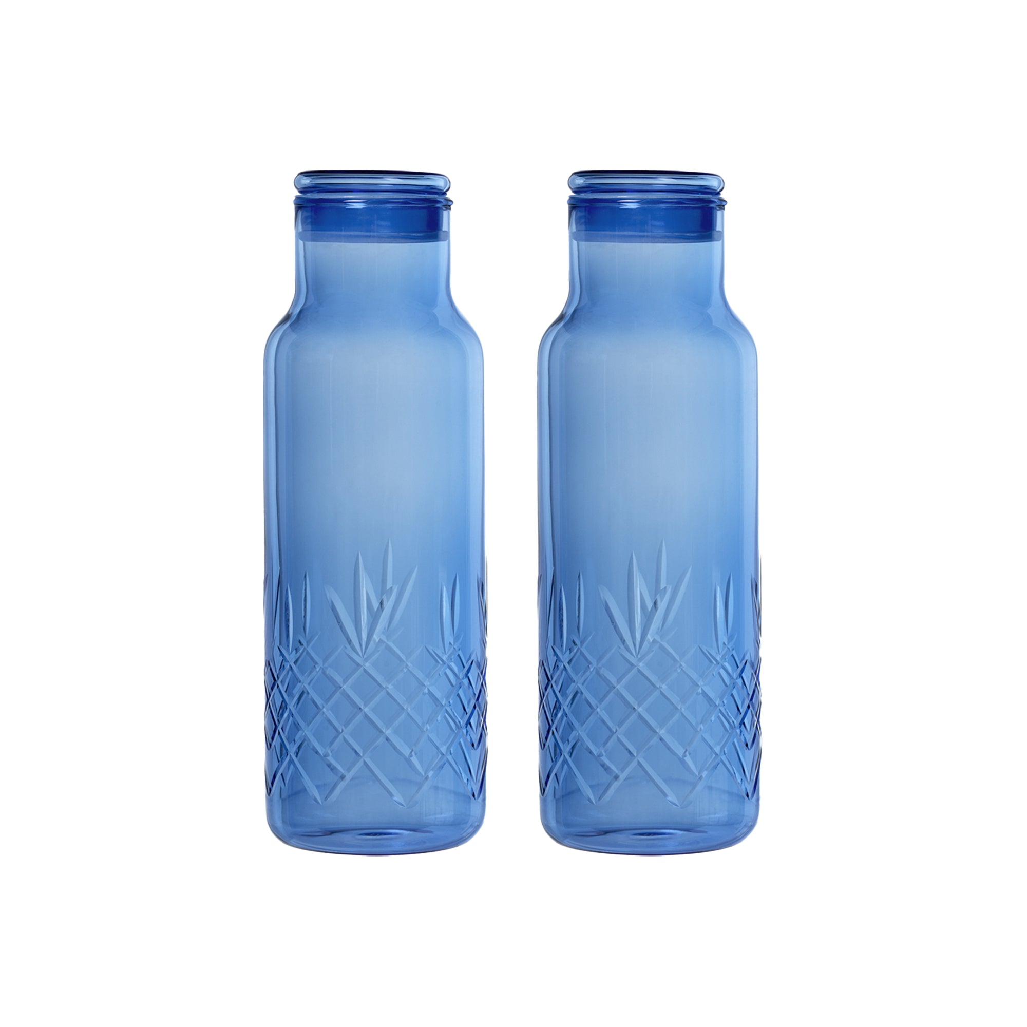 Crispy Bottle Large Blue - 2 stk