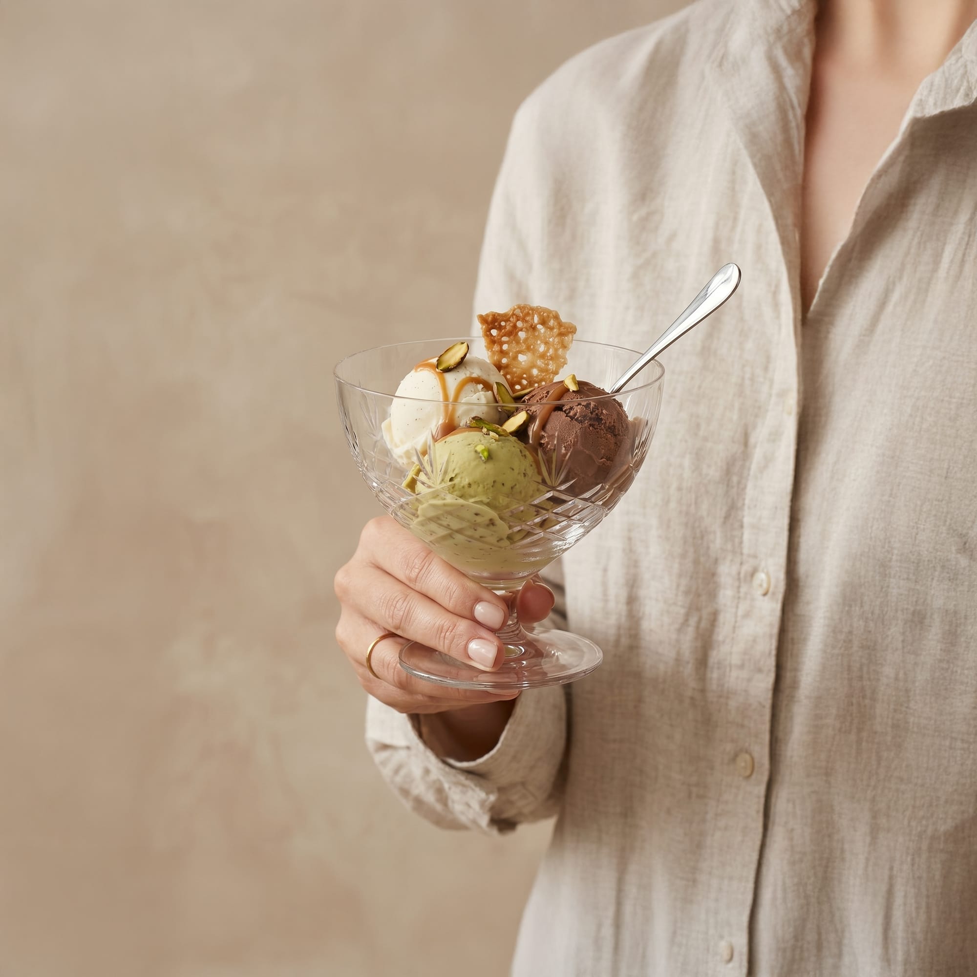 Crispy Sundae - 4 stk.