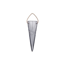 Crispy Glass Cone Dark // Grå - 1 stk.