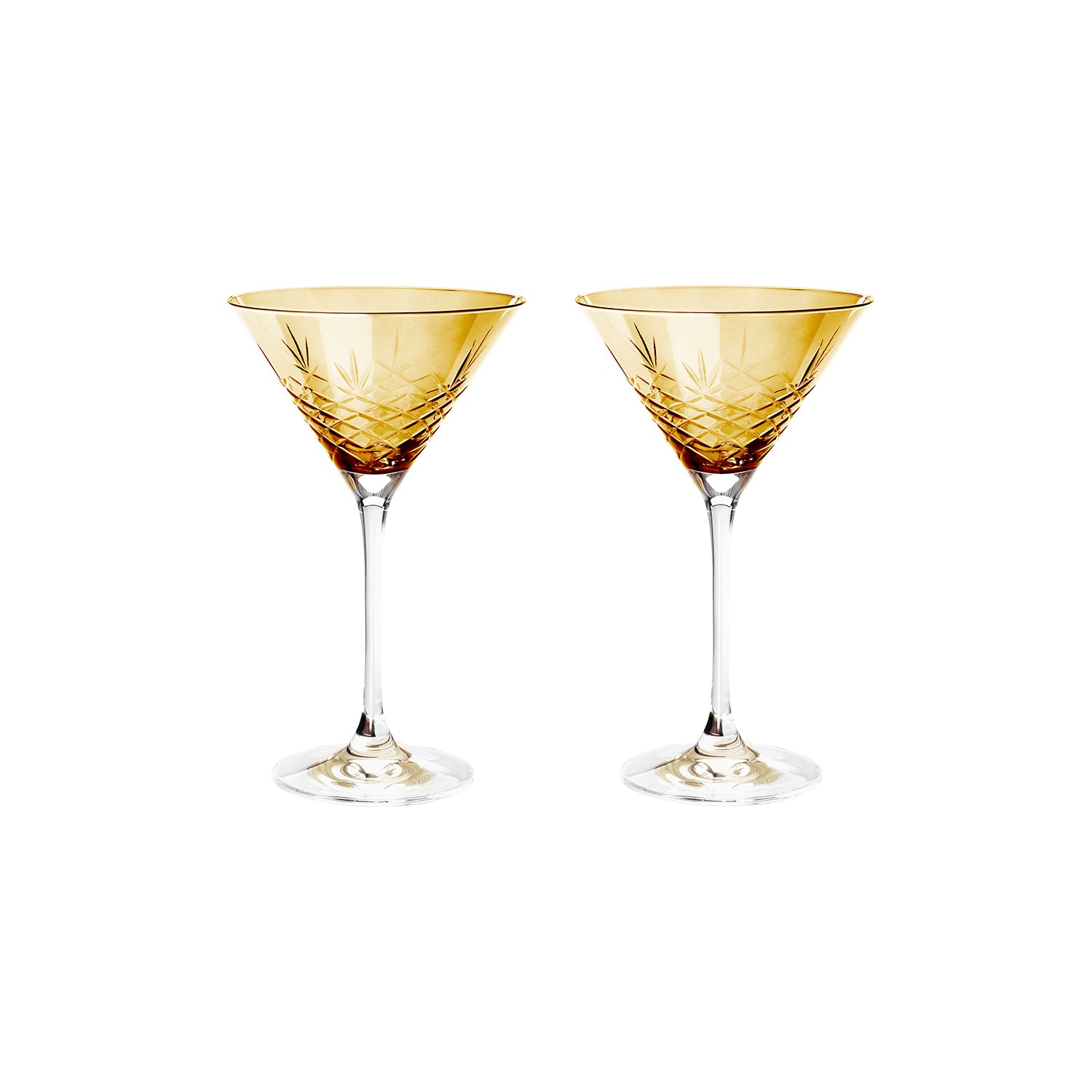 Crispy Cocktail Citrine // Gul - 2 stk.