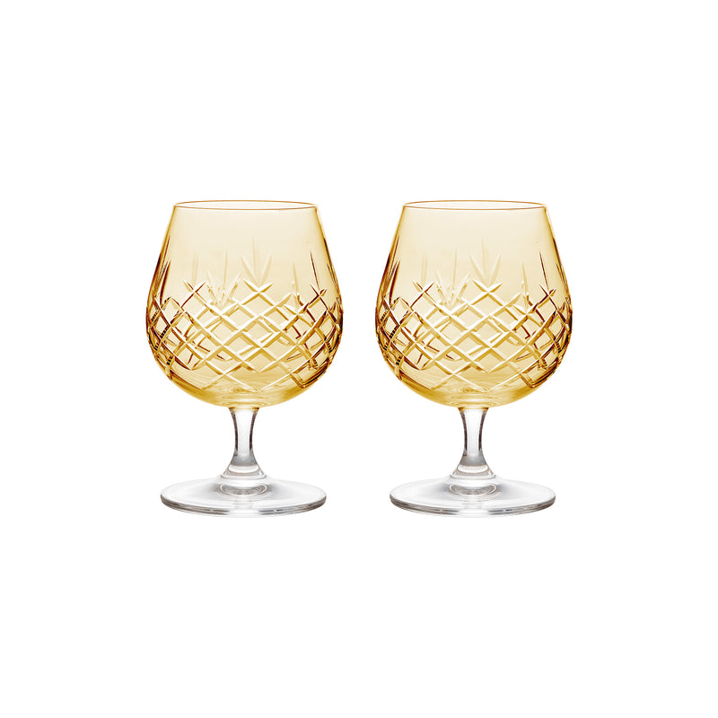 Crispy Citrine Sixball - 2 stk.