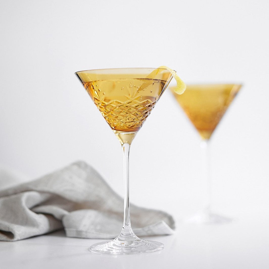 Crispy Cocktail Citrine // Gul - 2 stk.